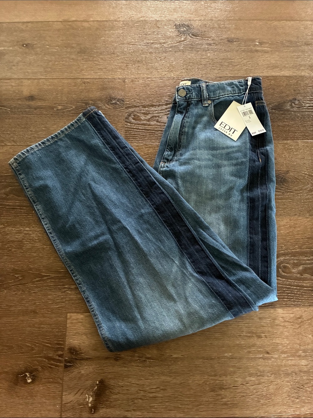 Edit Jason Wu Salina High Rise Wide Leg Jeans. Size 26, Inseam 30. New